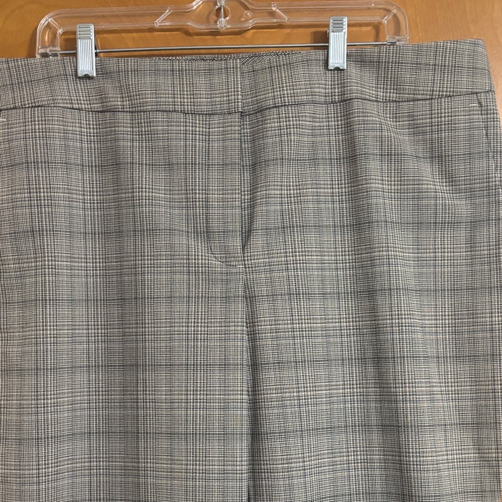 Ann Taylor factory herringbone trousers, size 14, NWT
